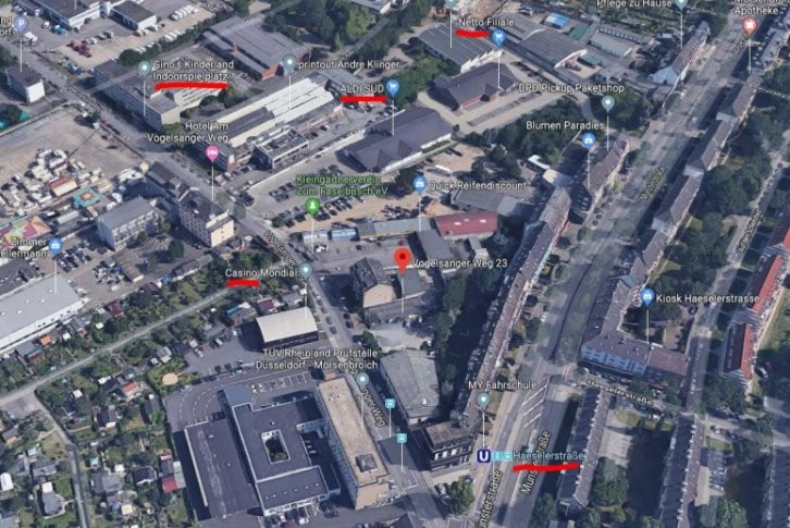 Инвест проект земельный участок в Германии, Düsseldorf